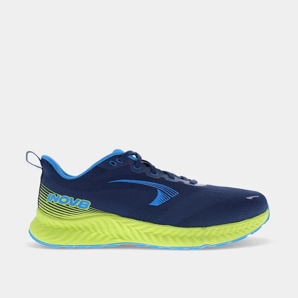 New Arrivals Inov RoadFly Mens - Navy/Blue/Lime