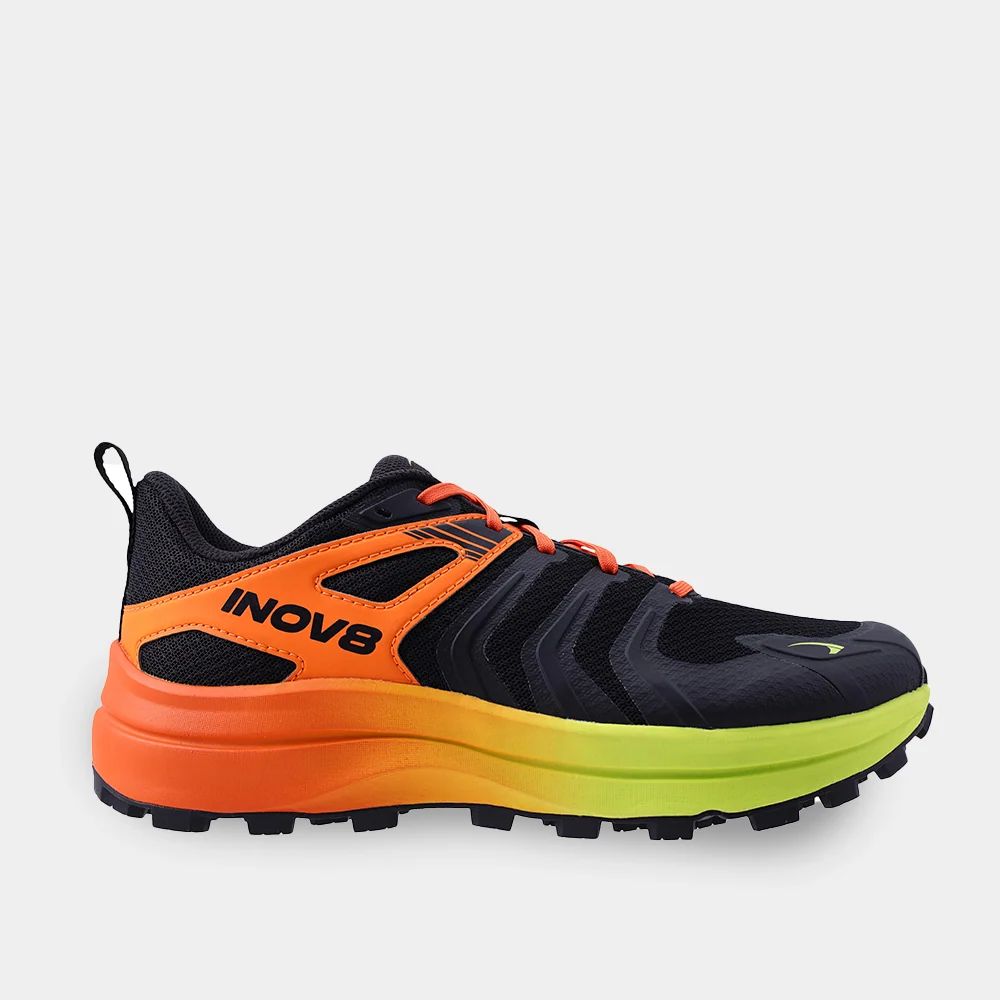 New Arrivals Inov RoadFly Mens - Black/Orange/Lime